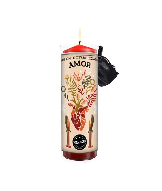 -Los velones de Trinidad Ritual-Premium, tienen una funda protectora de plástico, 
estos están concebidos para ser quemados de