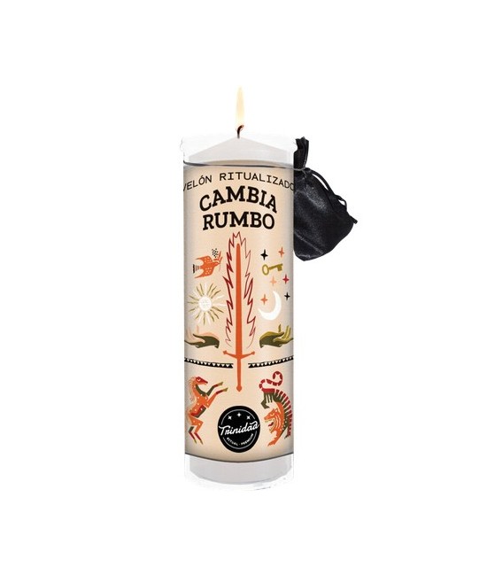 -Los velones de Trinidad Ritual-Premium, tienen una funda protectora de plástico, 
estos están concebidos para ser quemados de
