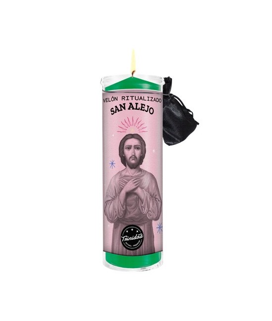 -Los velones de Trinidad Ritual-Premium, tienen una funda protectora de plástico, 
estos están concebidos para ser quemados de