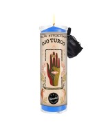 -Los velones de Trinidad Ritual-Premium, tienen una funda protectora de plástico, 
estos están concebidos para ser quemados de
