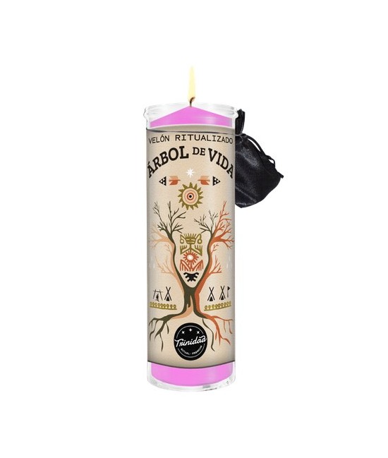 -Los velones de Trinidad Ritual-Premium, tienen una funda protectora de plástico, 
estos están concebidos para ser quemados de