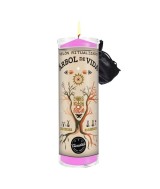 -Los velones de Trinidad Ritual-Premium, tienen una funda protectora de plástico, 
estos están concebidos para ser quemados de
