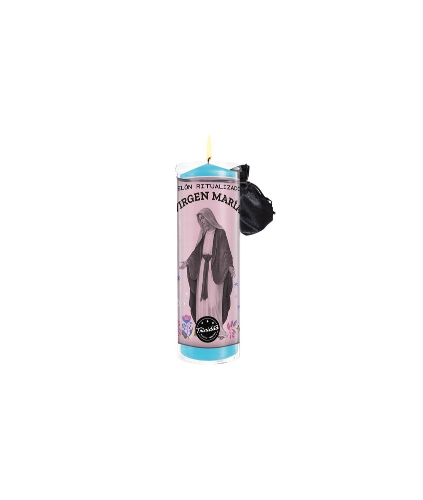 -Los velones de Trinidad Ritual-Premium, tienen una funda protectora de plástico, 
estos están concebidos para ser quemados de