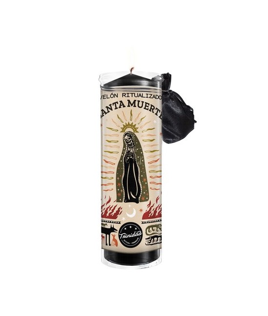 -Los velones de Trinidad Ritual-Premium, tienen una funda protectora de plástico, 
estos están concebidos para ser quemados de