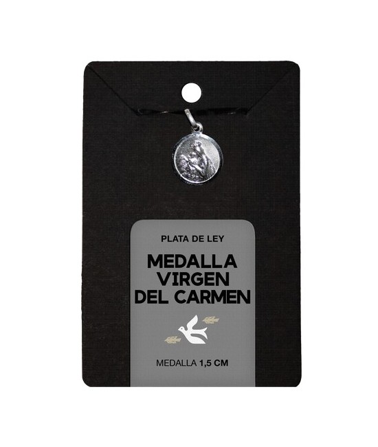 TRI.MEDALLA VIRGEN CARMEN 1,5 CM.