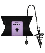 TRI.PENDULO METALICO ESPIRAL NEGRO