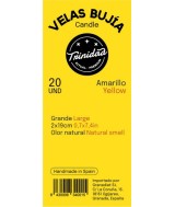 TRI.TRINIDAD BUJIA MINI AMARILLO 1,2 X 11 CM.