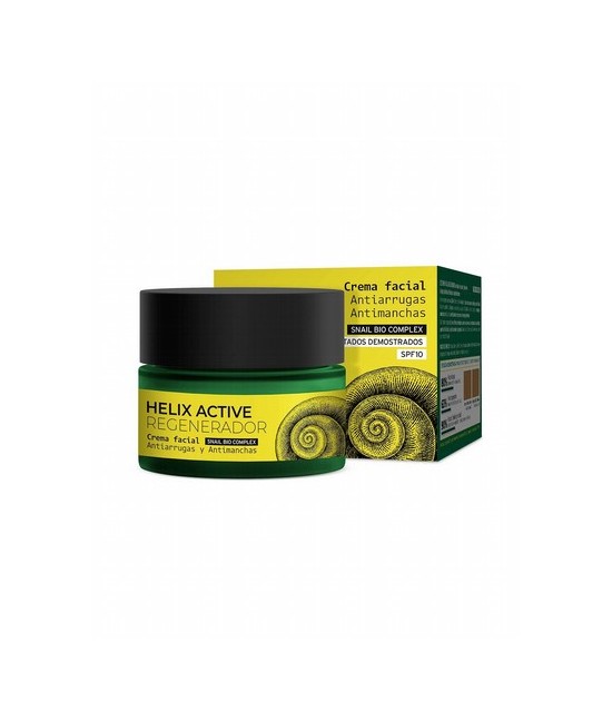Crema regeneradora a base de extracto de baba de caracol ecológica certificada rica en alantoína, colágeno, elastina y otros mi