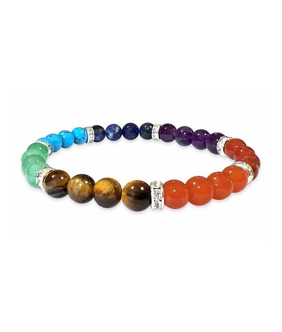Jaspe Rojo - Cornalina - Ojo del Tigre - Aventurina Verde - Turqenite - Sodalita - Amatista 