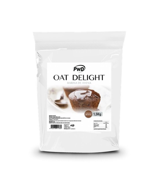 OAT DELIGHT es harina de avena especialmente cuidada por su composición, aroma y textura. La variante con aromas está edulcorad