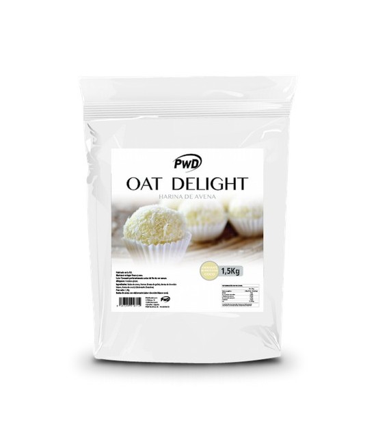 OAT DELIGHT es harina de avena especialmente cuidada por su composición, aroma y textura. La variante con aromas está edulcorad