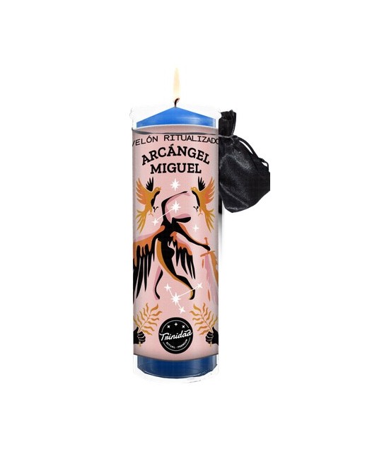 -Los velones de Trinidad Ritual-Premium, tienen una funda protectora de plástico, 
estos están concebidos para ser quemados de