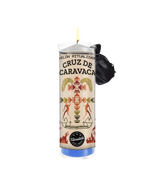 -Los velones de Trinidad Ritual-Premium, tienen una funda protectora de plástico, 
estos están concebidos para ser quemados de