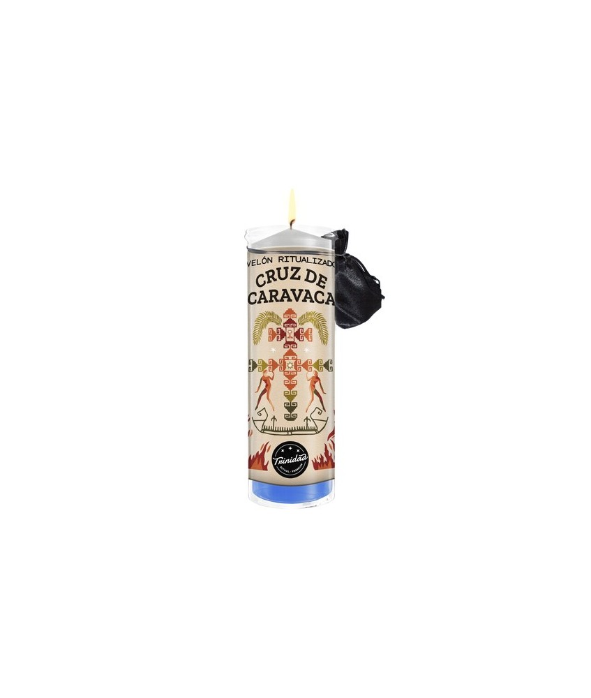 -Los velones de Trinidad Ritual-Premium, tienen una funda protectora de plástico, 
estos están concebidos para ser quemados de