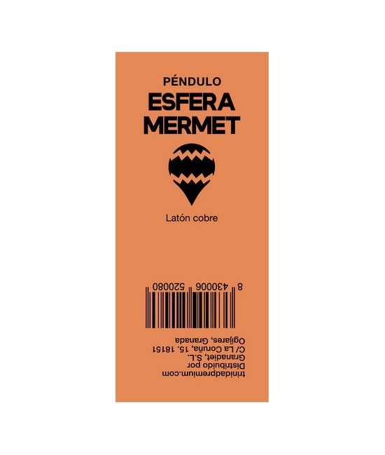 TRI.PENDULO MERMET ESFERA LATON