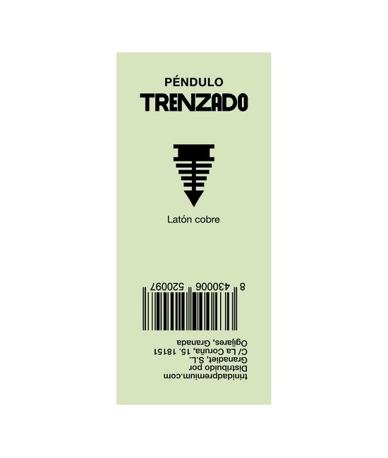 TRI.PENDULO TRENZADO COBRE