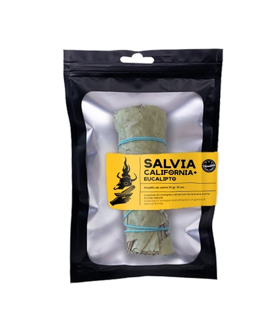 TRI.SALVIA CALIFORNIA + EUCALIPTO 20-25 GR. 10 CM.