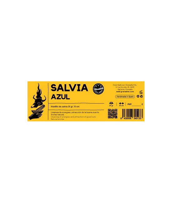 TRI.SALVIA AZUL 25 GR. 10 CM.
