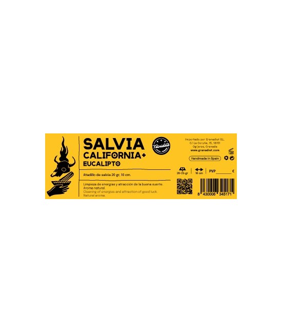 TRI.SALVIA CALIFORNIA + EUCALIPTO 20-25 GR. 10 CM.