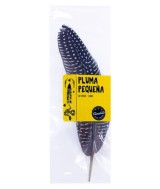 TRI.PLUMA PEQUEÑA PUNTOS  20-25 CM. 1 UNID.