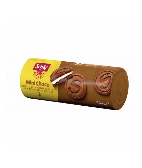 Mini Choco (Mini Sorrisi) Galletas de cacao con crema de leche sin gluten ideal para niños
¿Un capricho para los más pequeños?