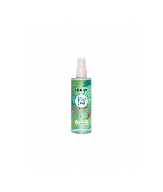 Bruma corporal y capilar con la adición de vitamina E y provitamina B5.
Nutre el cuerpo y el cabello, deja una sensación de hi