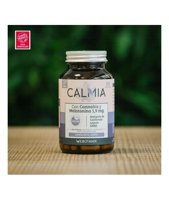 Calmia Noche

Complemento alimenticio a base de melatonina, proteína de cáñamo, GABA y extractos vegetales que favorece un de