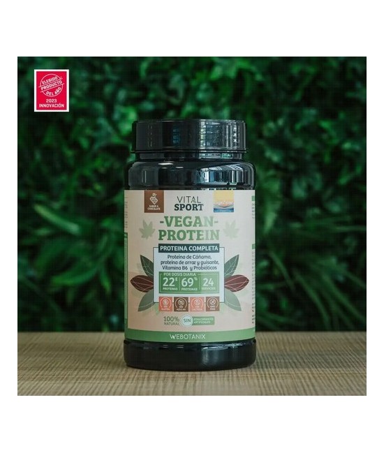 VEGAN PROTEIN es un complemento alimenticio a base de proteínas vegetales de alto valor biológico.

INGREDIENTES

Proteína 