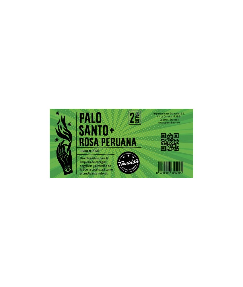 TRI.PALO SANTO ROSA PERUANA 2 PALOS