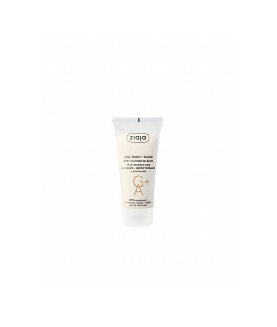 Mascarilla y exfoliante facial con ácido glicólico.

Hidrata, exfolia suavemente y revitaliza la piel. Contiene ácido glicóli