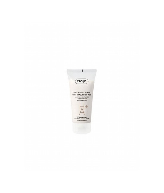 Mascarilla y exfoliante facial con ácido hialurónico.

Hidrata activamente y acelera la regeneración. Contiene ácido hialurón