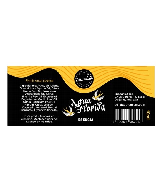TRI.ESENCIA AGUA FLORIDA 10 ML.