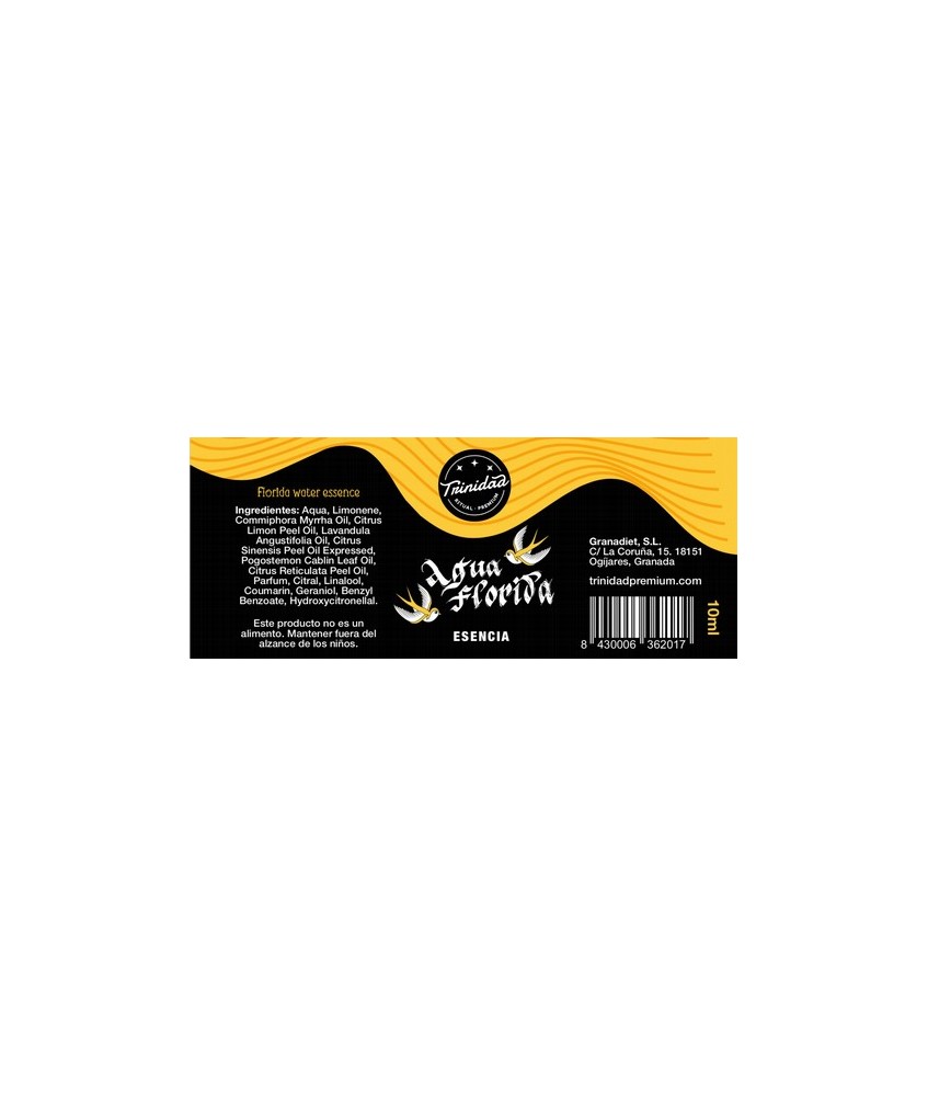 TRI.ESENCIA AGUA FLORIDA 10 ML.