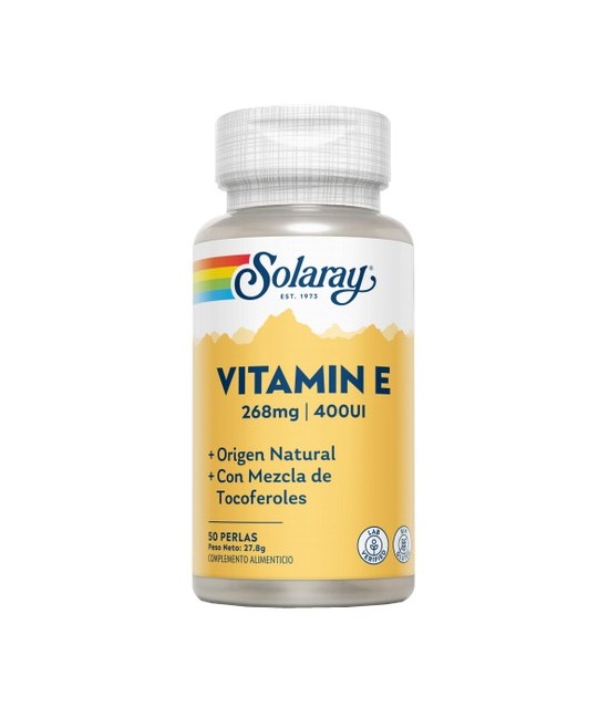 Vitamina E 400 UI- 50 Perlas. Sin Gluten.
REF.4162
CONTENIDO MEDIO (POR PERLA)
   

Vitamina E (d-alfa tocoferol) ( corres