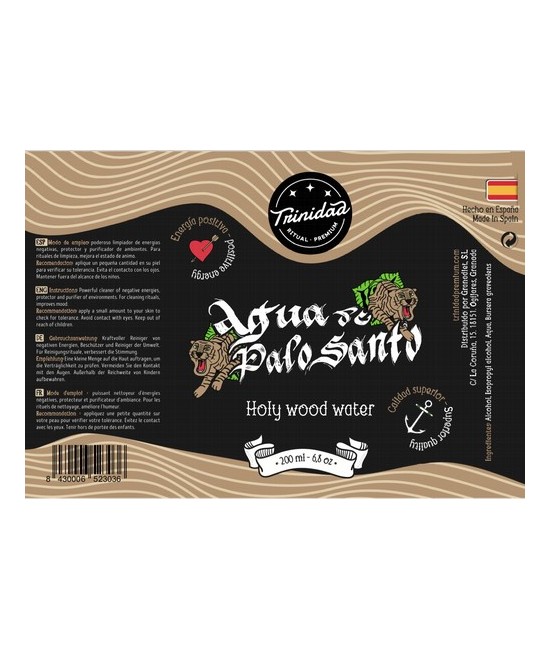 TRI.AGUA PALO SANTO SPRAY 200 ML.