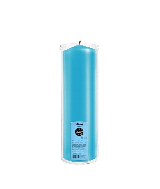 TRI.VELON AZUL CLARO CELESTE 16X5 CM.