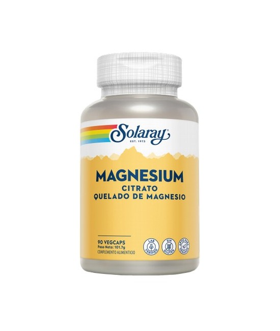 Magnesium Citrate- 90 VegCaps. Sin Gluten. Apto Para Veganos
REF.4630
CONTENIDO MEDIO (POR DOS VEGCAPS)
 Magnesio (citrato) 