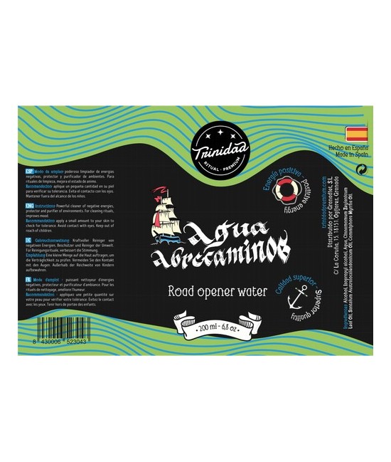 TRI.AGUA ABRECAMINOS SPRAY 200 ML.