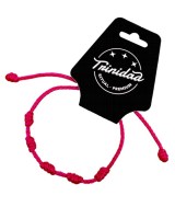 TRI.PULSERA 5 NUDOS NIÑA ROSA