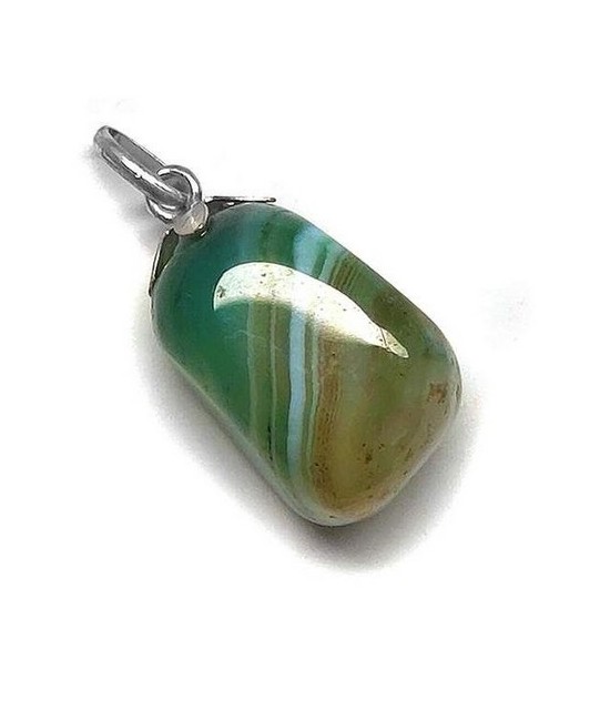 
Colgante Ágata Verde.

Medidas: 1,5 cm aprox.