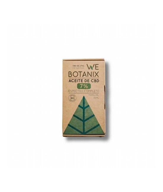 Aceite de CBD de espectro completo procedente de cáñamo orgánico. THC < 0,04%.

Certificación BIO ACENE: 99% ingredientes pro