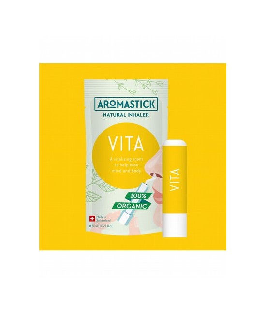Aromastick, son inhaladores nasales 100% naturales y orgánicos que influyen en la mente y el cuerpo en cuestión de segundos. La