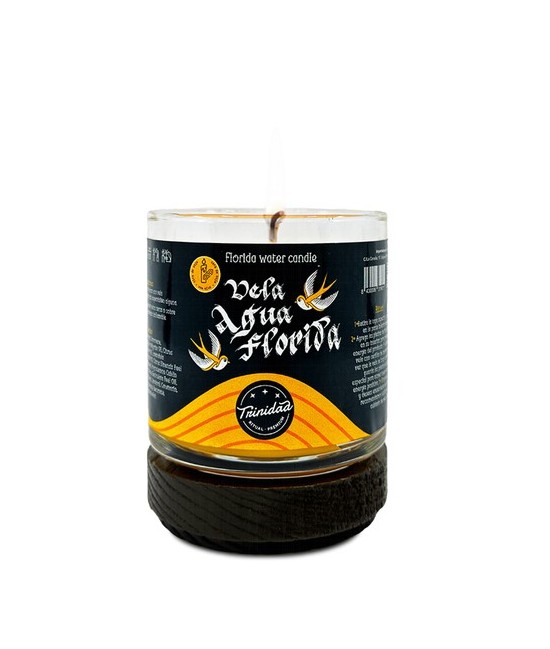 TRI.VELAS VASO AGUA FLORIDA