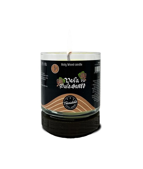 TRI.VELAS VASO PALO SANTO