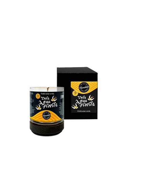 TRI.VELAS VASO AGUA FLORIDA