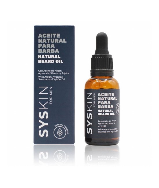 El Aceite para Barba SYS ha sido formulado con aceites esenciales de argán, aguacate, sésamo y jojoba. Son la combinación perfe