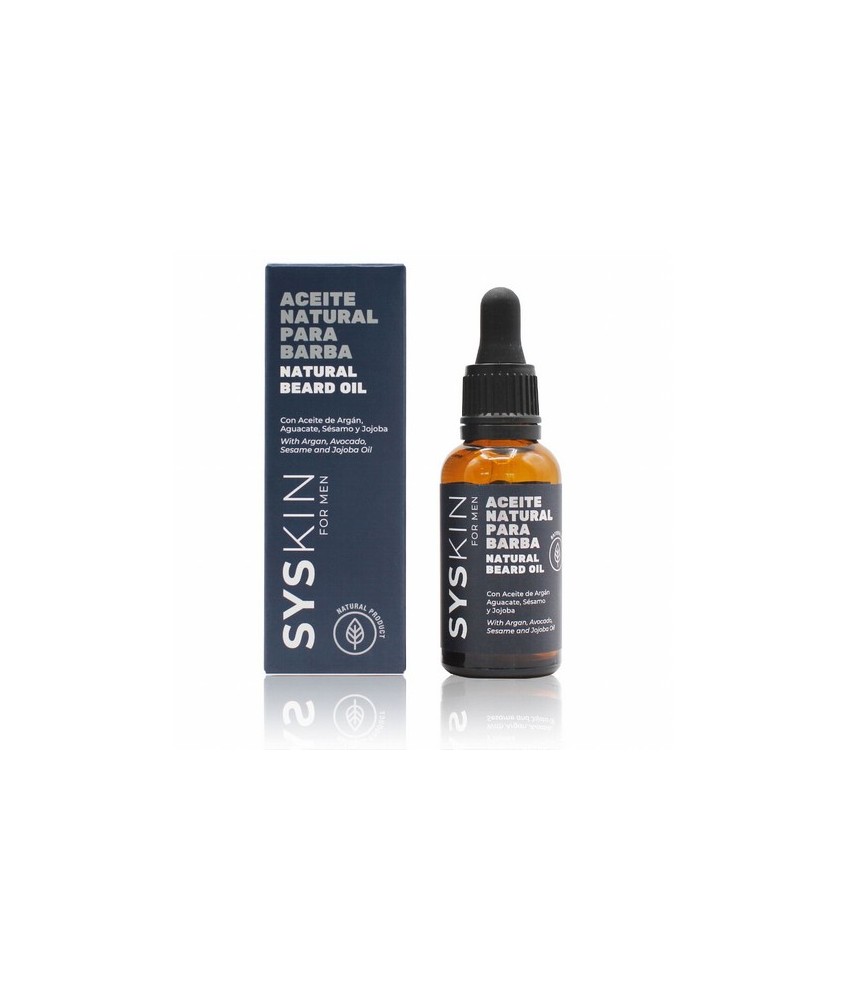 El Aceite para Barba SYS ha sido formulado con aceites esenciales de argán, aguacate, sésamo y jojoba. Son la combinación perfe
