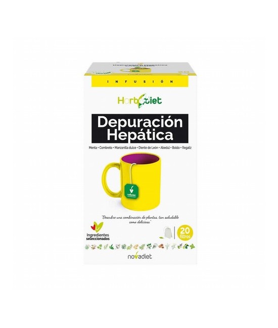 Ingredientes
Menta, hoja (20%); Combreto, hoja (15%); Manzanilla dulce, flor (15%); Diente de León, hoja (15%); Abedul, hoja (