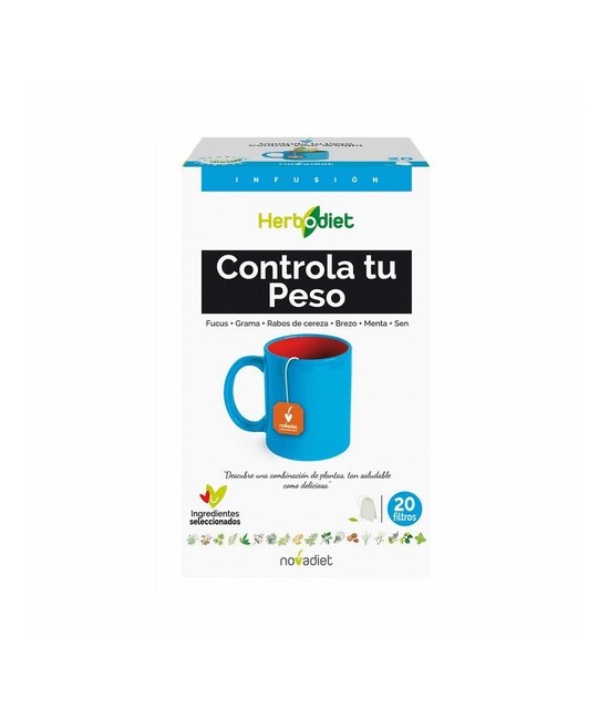 Ingredientes
Fucus, talo (25,8%); Grama de las Boticas, rizoma (25,8%); Cereza, rabos (12,9%); Brezo, sumidad florida (12,9%);