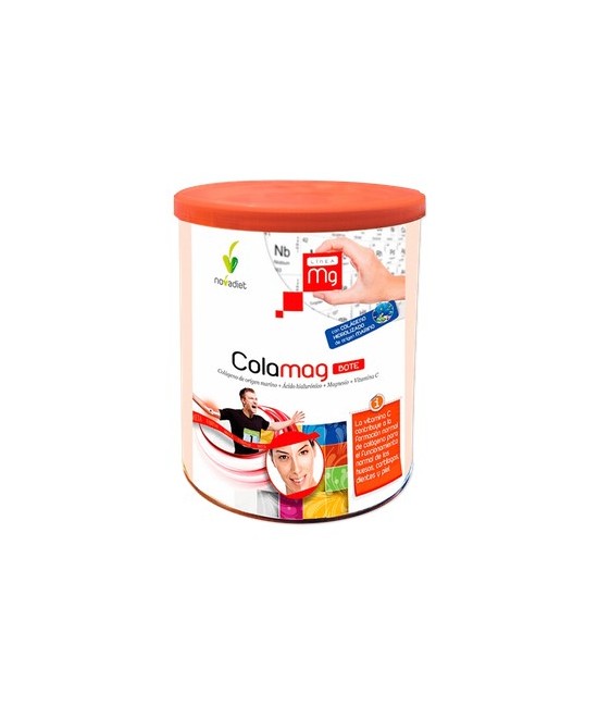 PREGUNTAS FRECUENTES SOBRE  COLAMAG BOTE
¿Qué es Colamag Bote?
Es un complemento alimenticio a base de Colágeno de origen mar